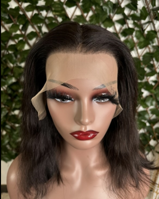 Perruque noire Légères Ondulations Naturelles