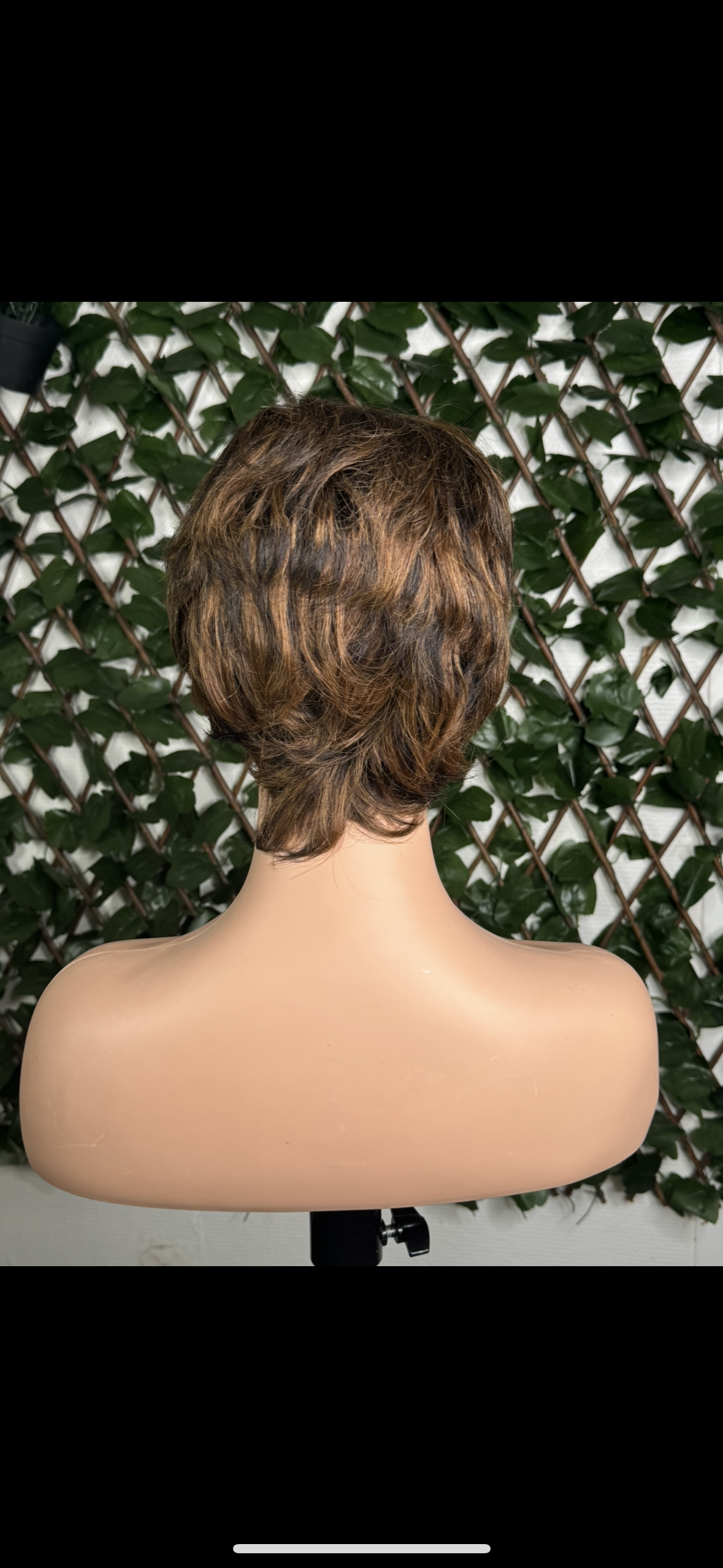 Perruque Coupe Pixie Brune