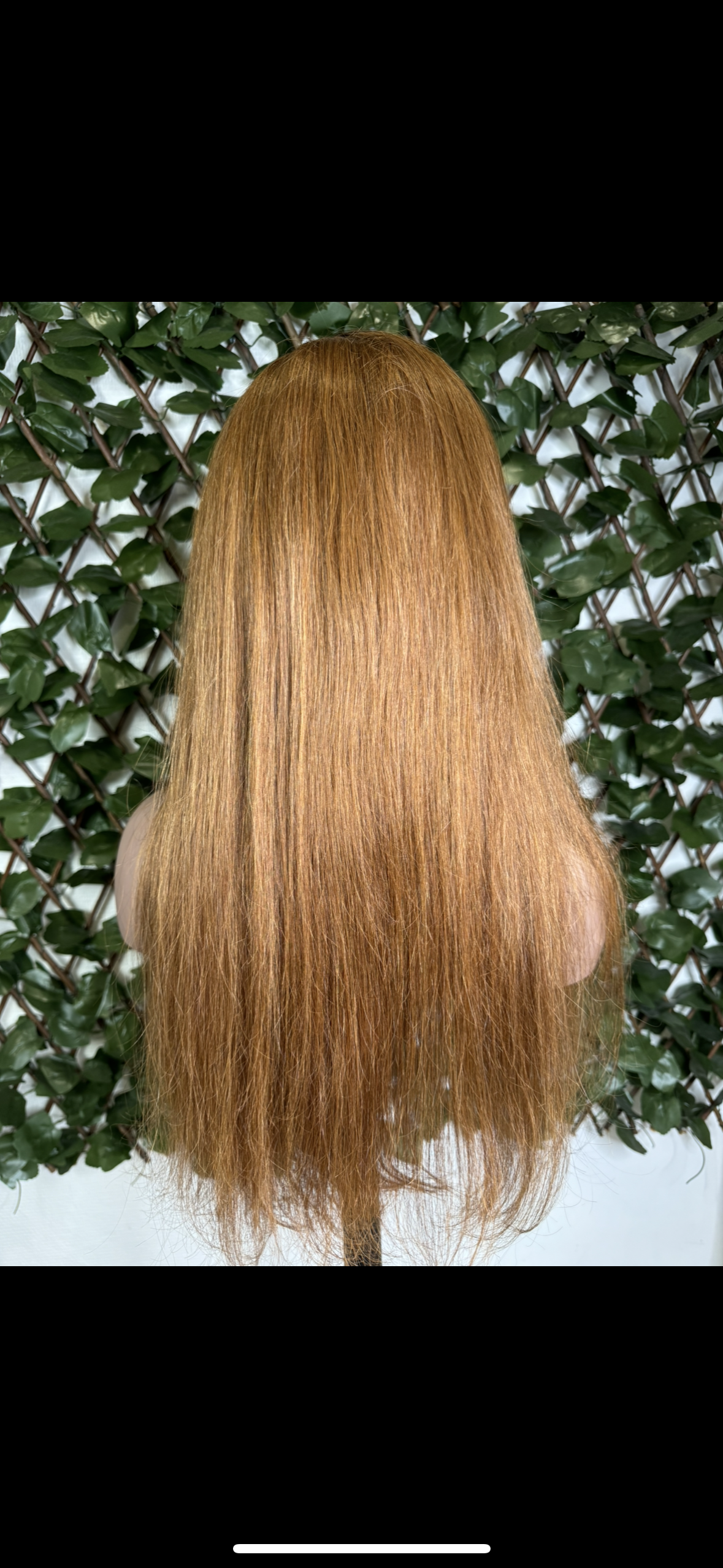 Perruque Longue Lisse Miel