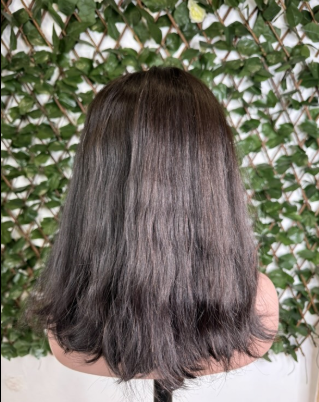 Perruque noire Légères Ondulations Naturelles