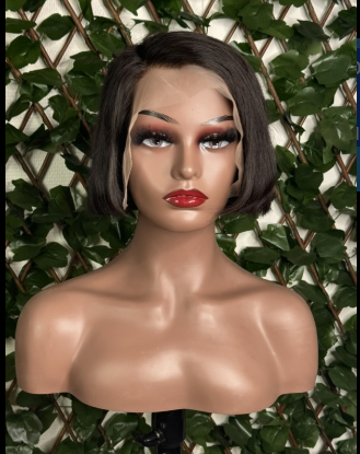 Perruque Noire Courte