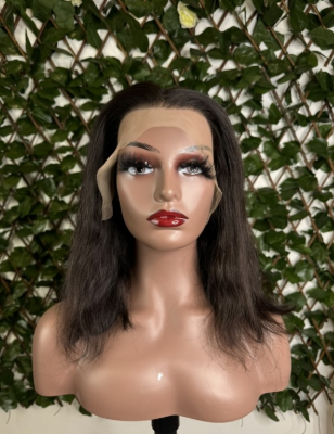 Perruque noire Légères Ondulations Naturelles